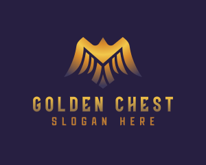 Deluxe Golden Eagle logo design