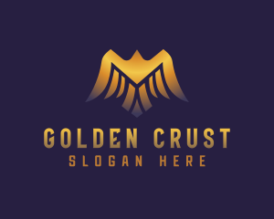 Deluxe Golden Eagle logo design