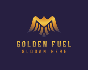 Deluxe Golden Eagle logo design