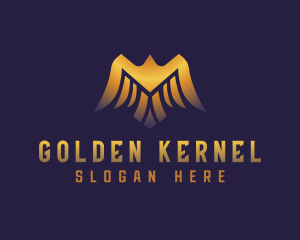 Deluxe Golden Eagle logo design