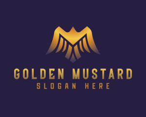 Deluxe Golden Eagle logo design