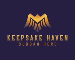 Deluxe Golden Eagle logo design