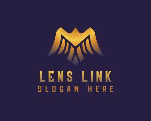 Deluxe Golden Eagle logo design