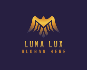 Deluxe Golden Eagle logo design