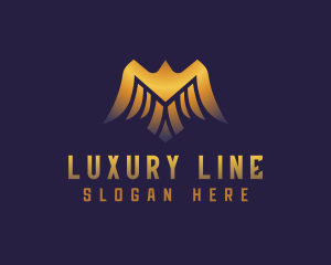 Deluxe Golden Eagle logo design