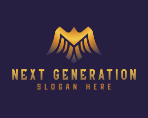 Deluxe Golden Eagle logo design