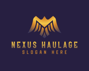 Deluxe Golden Eagle logo design