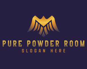 Deluxe Golden Eagle logo design