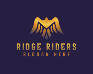 Deluxe Golden Eagle logo design