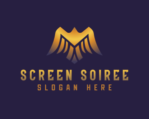 Deluxe Golden Eagle logo design