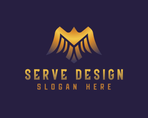 Deluxe Golden Eagle logo design