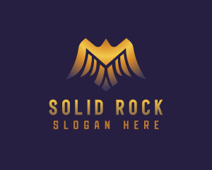 Deluxe Golden Eagle logo design