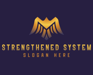 Deluxe Golden Eagle logo design