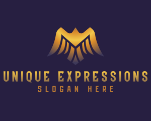 Deluxe Golden Eagle logo design