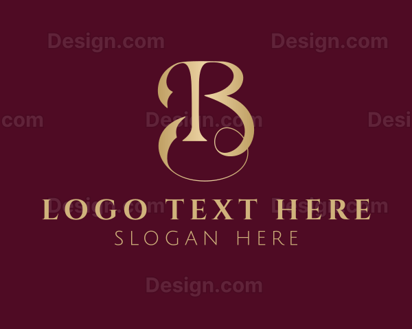 Ornate Elegant Tendrils Logo