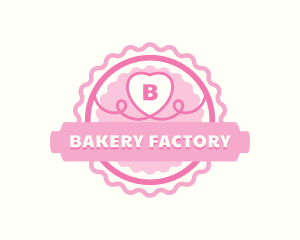 Bakery Heart Pastry logo design