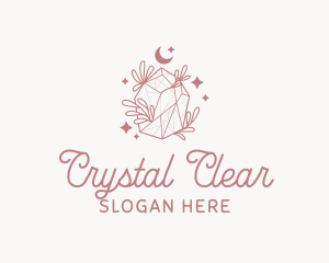 Elegant Whimsical Crystal logo design