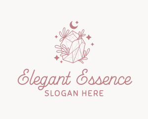 Elegant Whimsical Crystal logo design