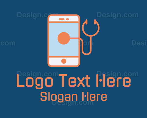 Medical Mobile Stethoscope Logo