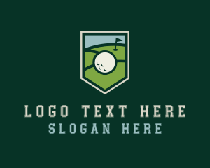 Golf Course Shield logo