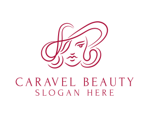 Feminine Beauty Woman logo design