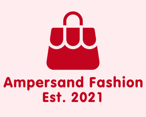 Red Fashion Handbag logo design