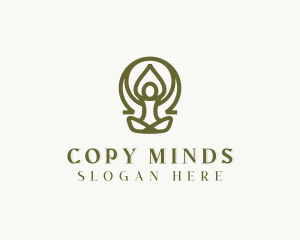 Mindfulness Yoga Healing logo design