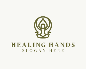 Mindfulness Yoga Healing logo design