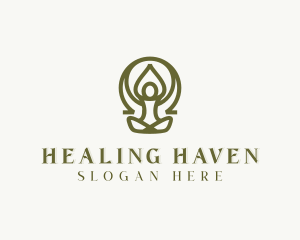 Mindfulness Yoga Healing logo design