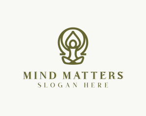 Mindfulness Yoga Healing logo design