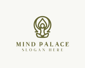 Mindfulness Yoga Healing logo design