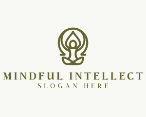 Mindfulness Yoga Healing logo design