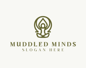 Mindfulness Yoga Healing logo design