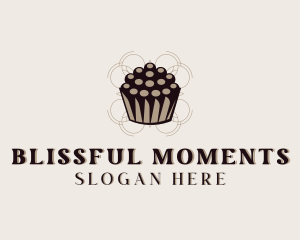 Sweet Cupcake Muffin logo