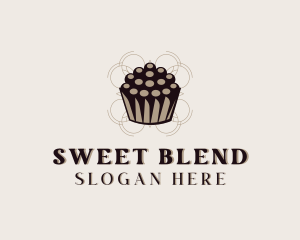 Sweet Cupcake Muffin logo design