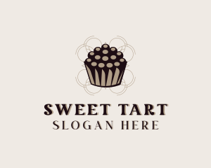 Sweet Cupcake Muffin logo design