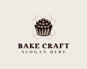 Pastry Cupcake Muffin logo design