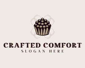 Pastry Cupcake Muffin logo design