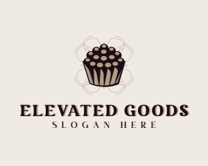 Pastry Cupcake Muffin logo design