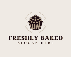 Pastry Cupcake Muffin logo design