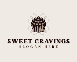 Pastry Cupcake Muffin logo design