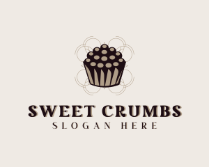 Pastry Cupcake Muffin logo design