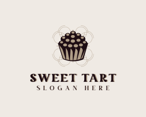 Pastry Cupcake Muffin logo design