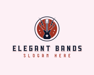 Rock Band Music logo design