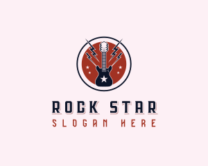 Rock Band Music logo design