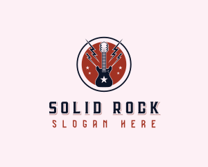 Rock Band Music logo design