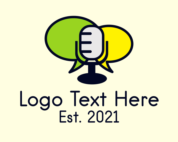 Voice Acting logo example 1