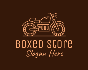 Cool Vintage Motorcycle Motorbike logo design