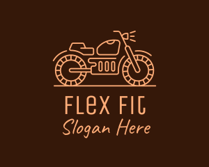 Cool Vintage Motorcycle Motorbike logo design