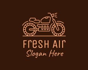 Cool Vintage Motorcycle Motorbike logo design